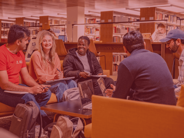 Students in Library